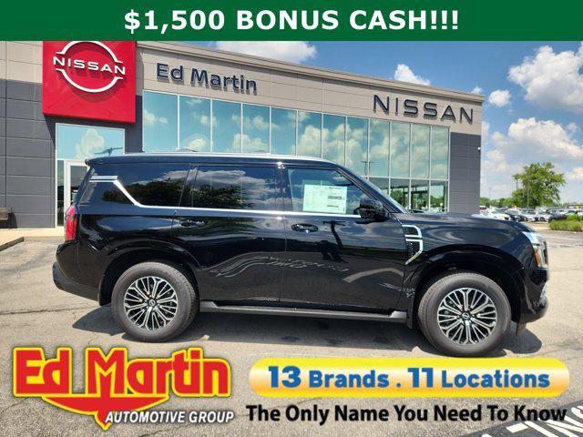 new 2025 Nissan Armada car, priced at $63,567