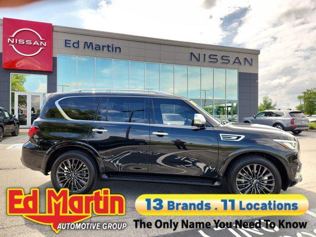 used 2024 INFINITI QX80 car, priced at $54,706