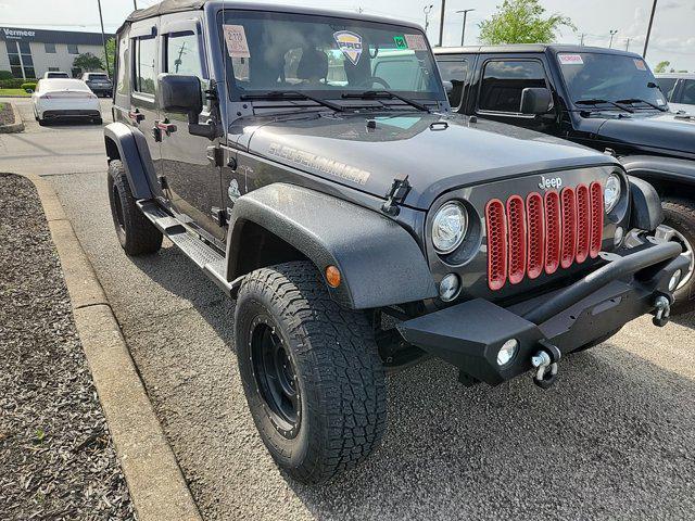 used 2017 Jeep Wrangler Unlimited car, priced at $21,658
