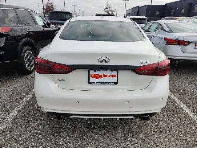 used 2024 INFINITI Q50 car, priced at $42,999