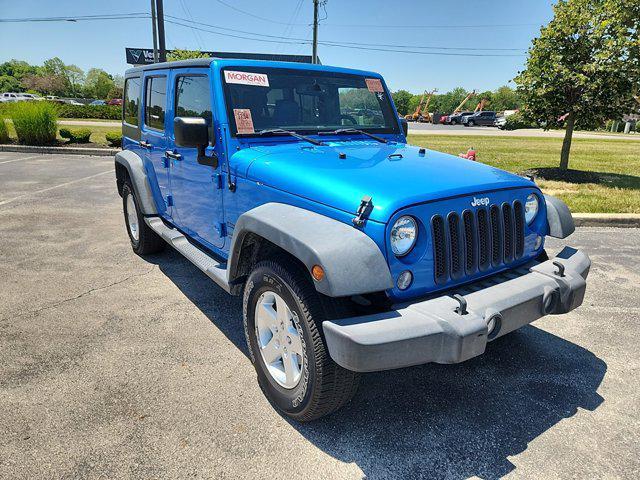 used 2015 Jeep Wrangler Unlimited car, priced at $18,960