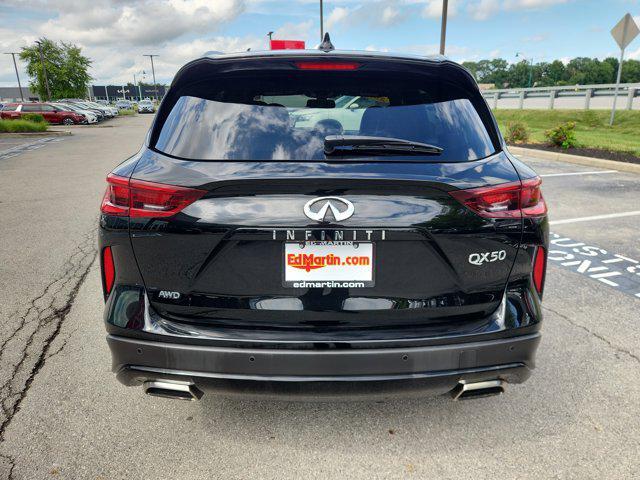 used 2022 INFINITI QX50 car, priced at $26,996