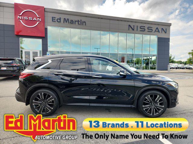 used 2022 INFINITI QX50 car, priced at $26,996