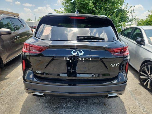 used 2022 INFINITI QX50 car, priced at $27,724