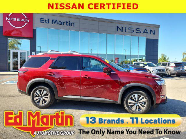 used 2023 Nissan Pathfinder car, priced at $33,644