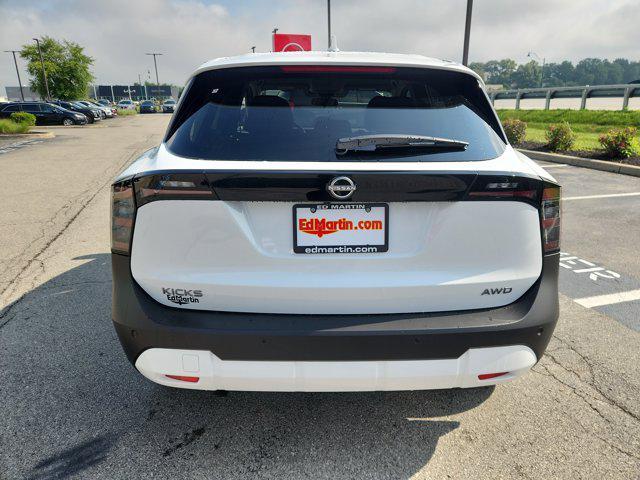 new 2025 Nissan Kicks car, priced at $24,563