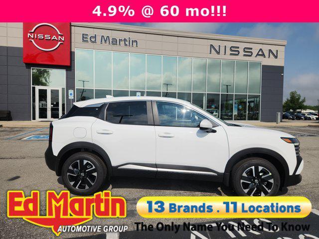 new 2025 Nissan Kicks car, priced at $24,563