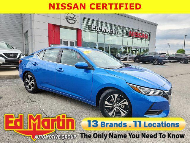 used 2021 Nissan Sentra car, priced at $18,268