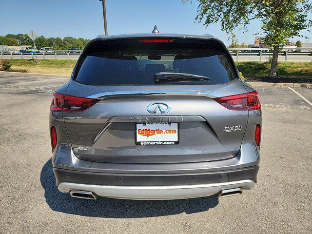 used 2021 INFINITI QX50 car, priced at $30,377