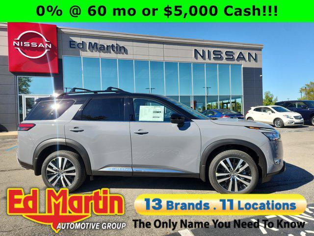 new 2025 Nissan Pathfinder car, priced at $46,541