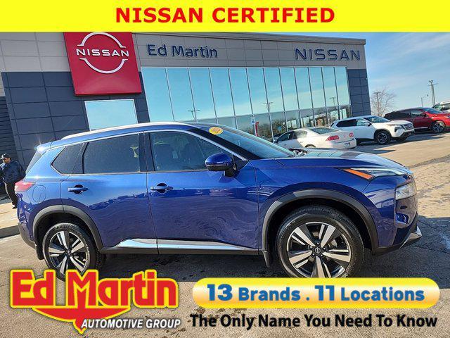 used 2023 Nissan Rogue car, priced at $28,382