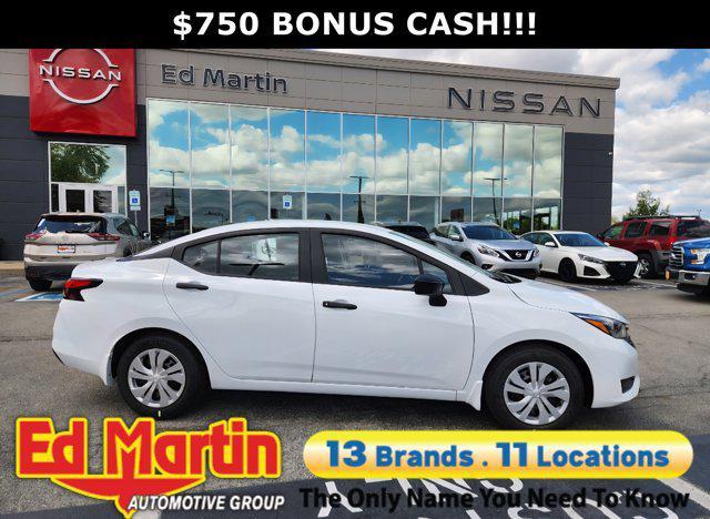new 2025 Nissan Versa car, priced at $17,918