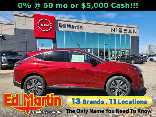new 2025 Nissan Murano car, priced at $39,322