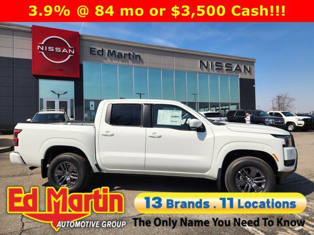 new 2025 Nissan Frontier car, priced at $35,553