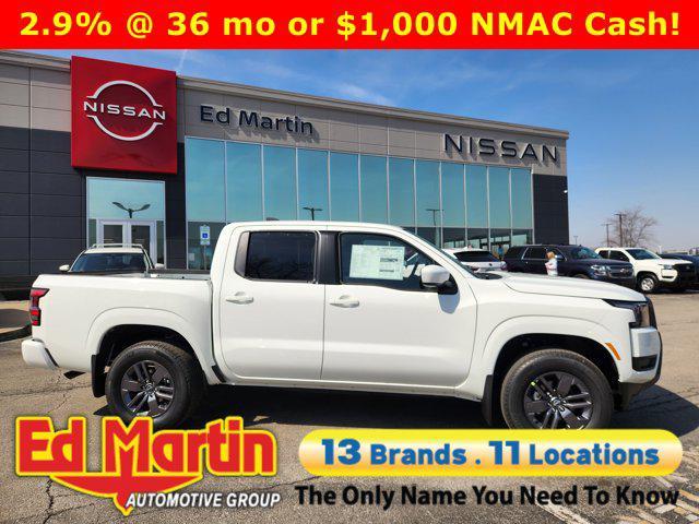 new 2025 Nissan Frontier car, priced at $38,615