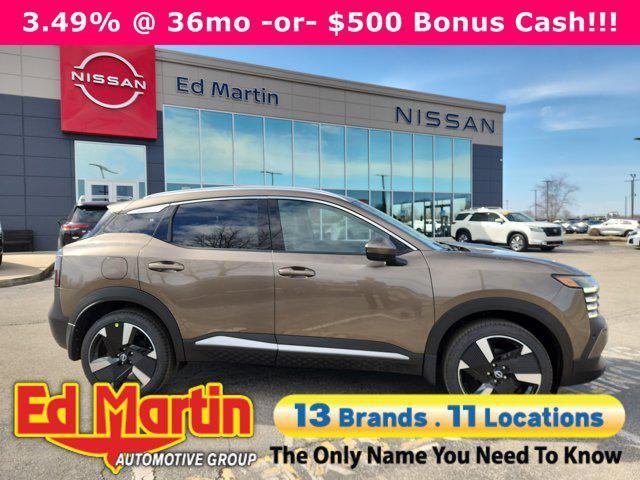 new 2025 Nissan Kicks car, priced at $28,652