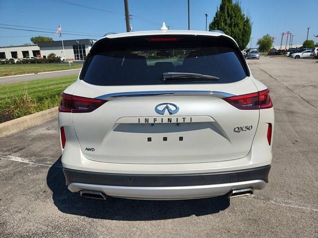 used 2021 INFINITI QX50 car, priced at $27,612