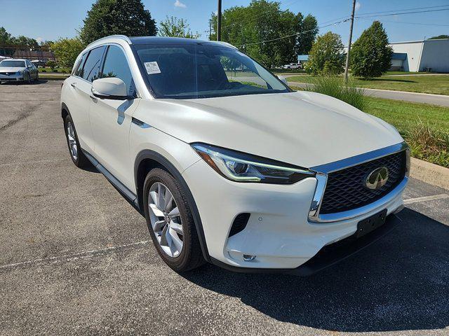 used 2021 INFINITI QX50 car, priced at $27,612