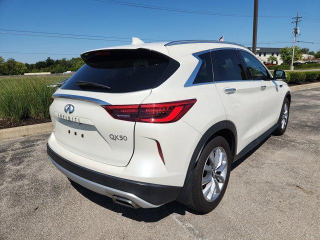 used 2021 INFINITI QX50 car, priced at $27,612