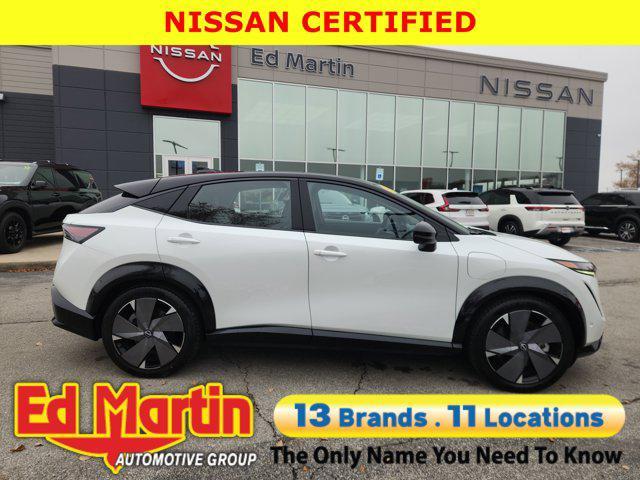 used 2023 Nissan ARIYA car, priced at $24,613