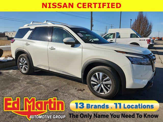 used 2023 Nissan Pathfinder car, priced at $32,283