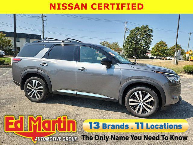 used 2023 Nissan Pathfinder car, priced at $41,114