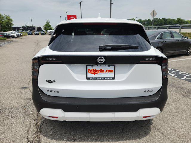 new 2025 Nissan Kicks car, priced at $24,884