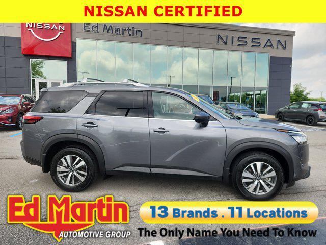used 2024 Nissan Pathfinder car, priced at $37,411