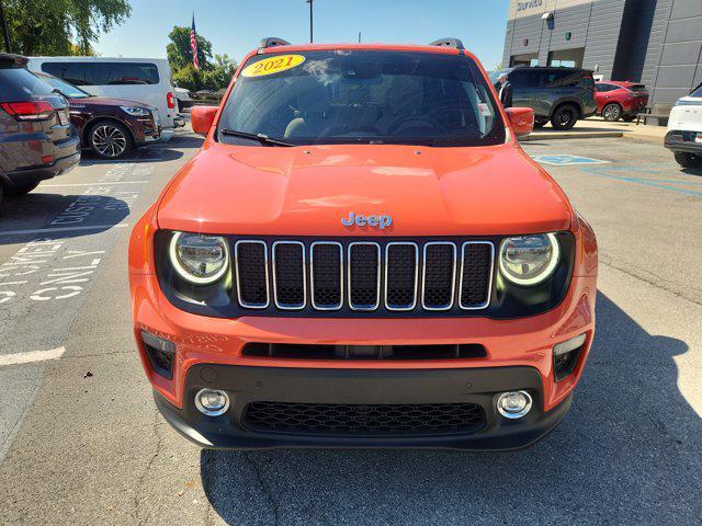 used 2021 Jeep Renegade car, priced at $17,697