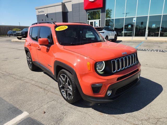 used 2021 Jeep Renegade car, priced at $17,697