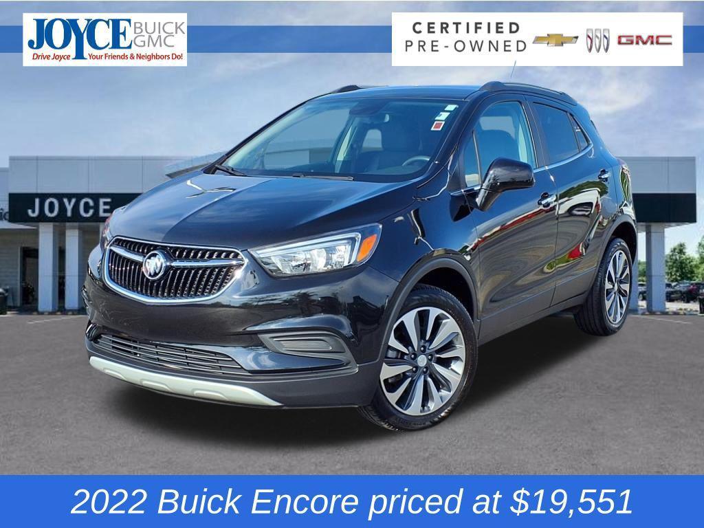 used 2022 Buick Encore car, priced at $19,551