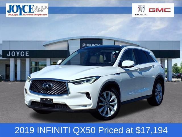 used 2019 INFINITI QX50 car, priced at $15,998