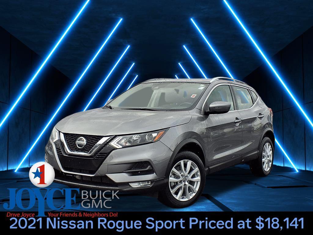 used 2021 Nissan Rogue Sport car, priced at $18,141