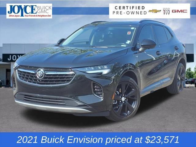 used 2021 Buick Envision car, priced at $23,571