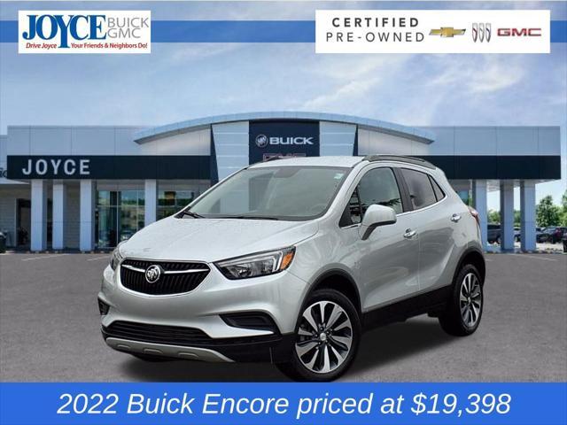 used 2022 Buick Encore car, priced at $19,398