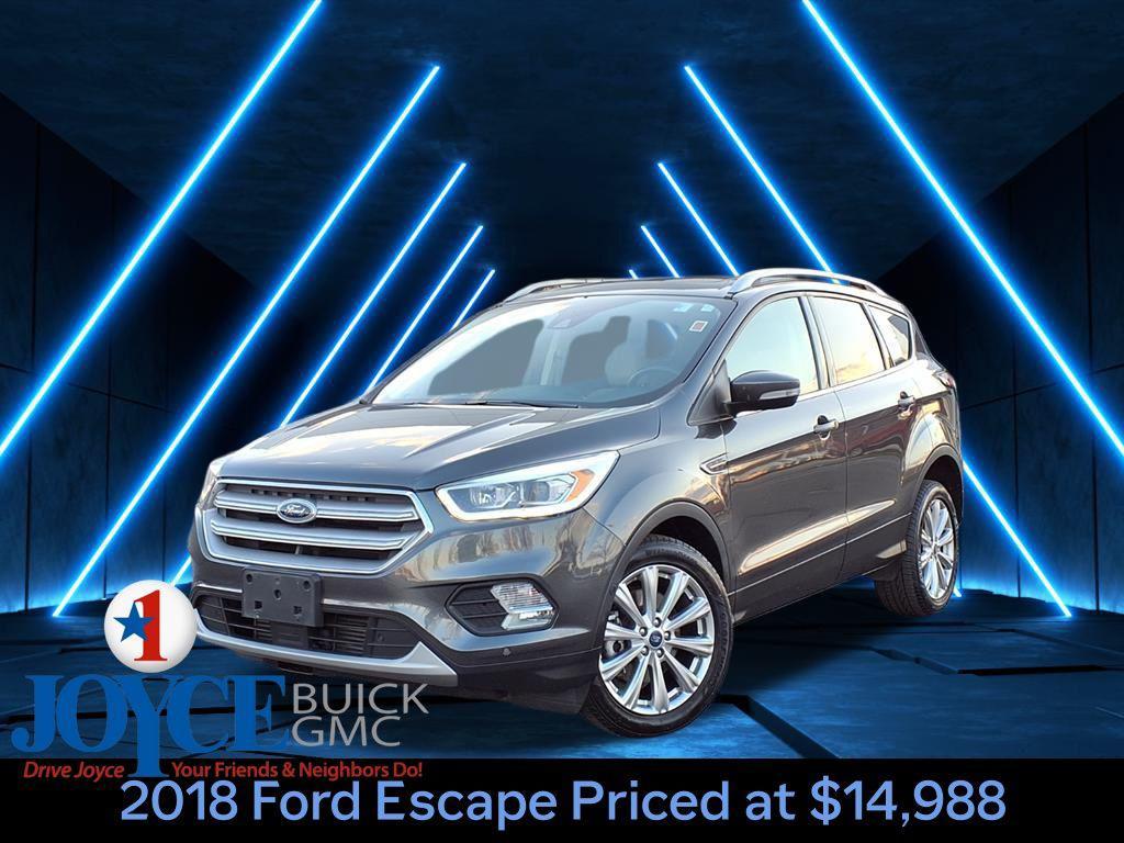 used 2018 Ford Escape car, priced at $14,988