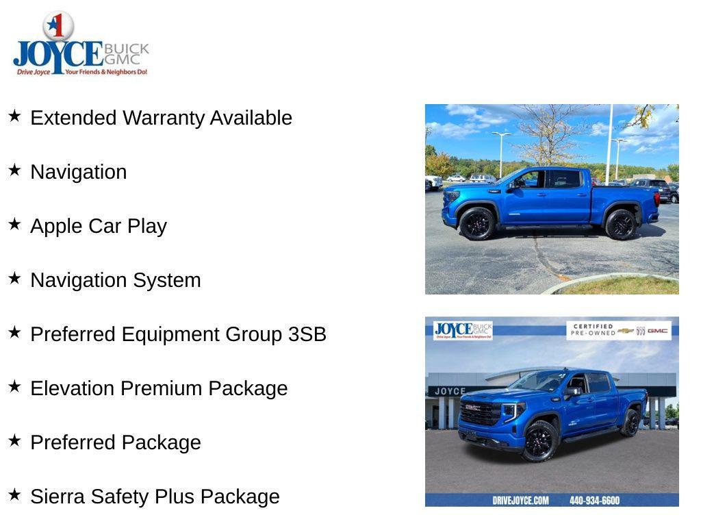 used 2023 GMC Sierra 1500 car, priced at $48,886