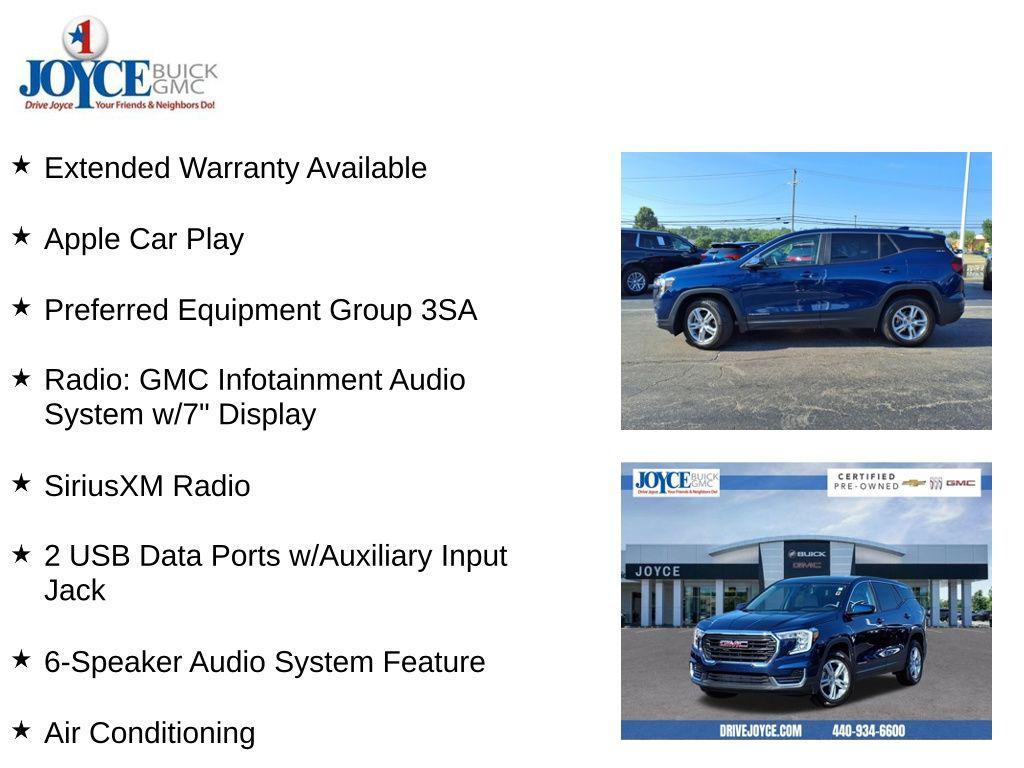 used 2022 GMC Terrain car, priced at $19,744