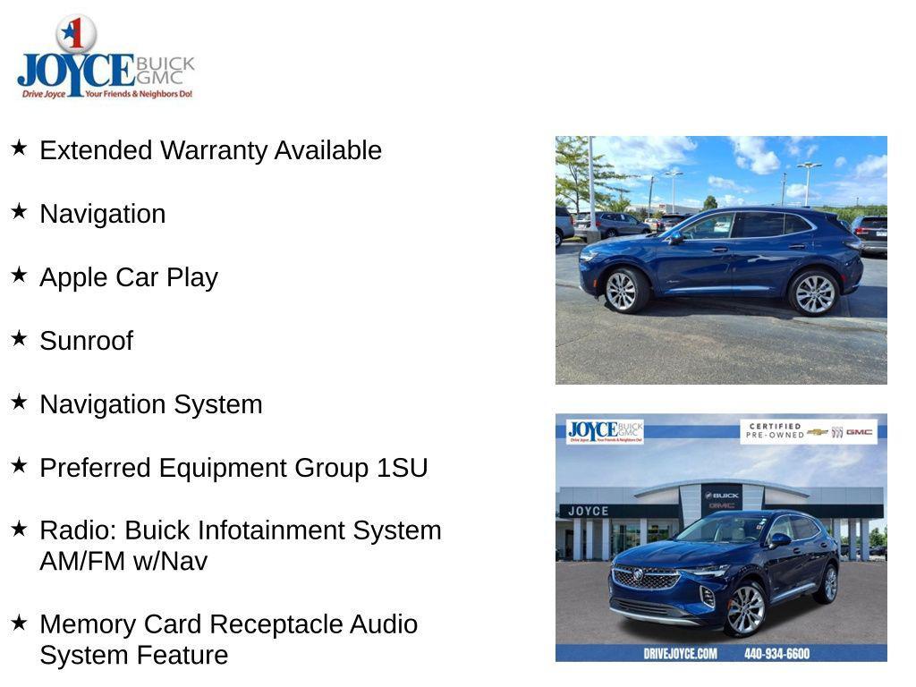 used 2023 Buick Envision car, priced at $29,294