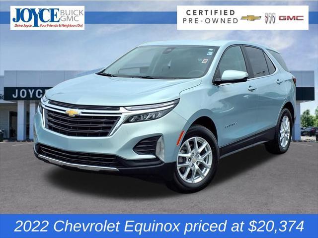 used 2022 Chevrolet Equinox car, priced at $20,374