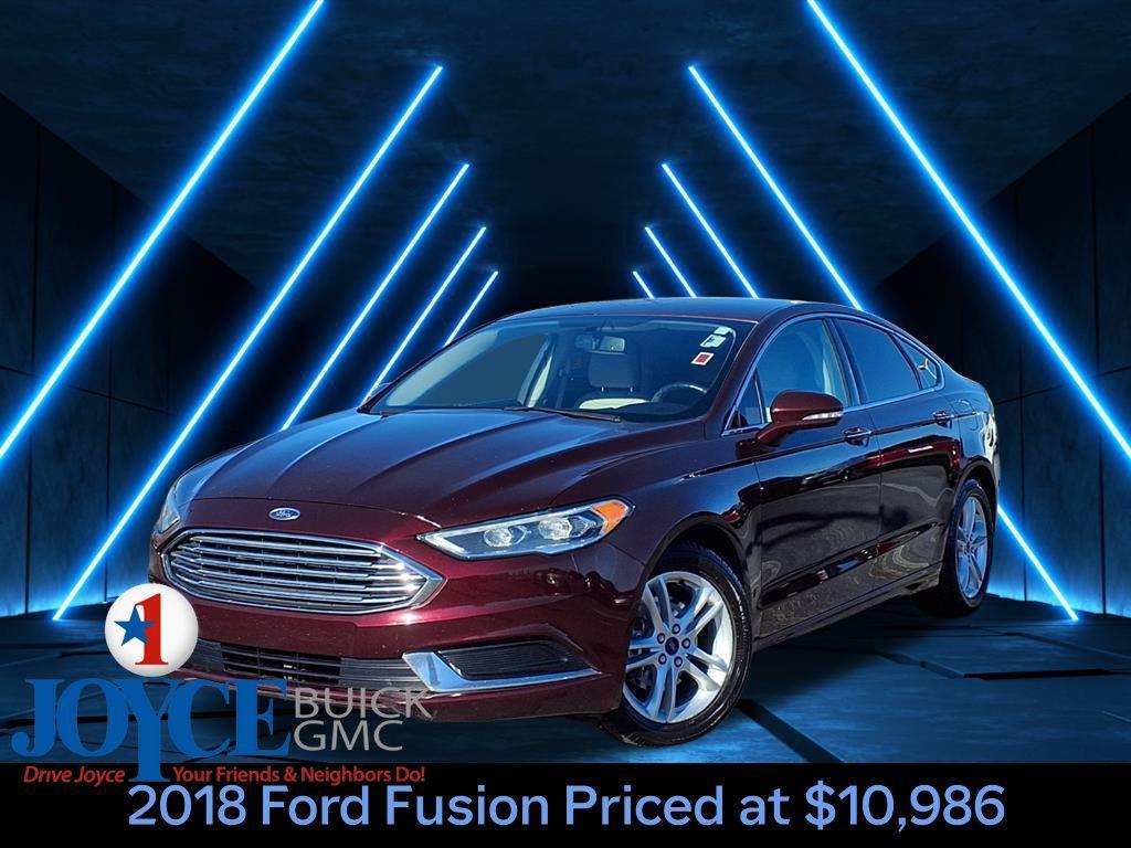 used 2018 Ford Fusion car, priced at $10,986