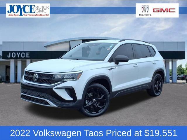 used 2022 Volkswagen Taos car, priced at $19,551