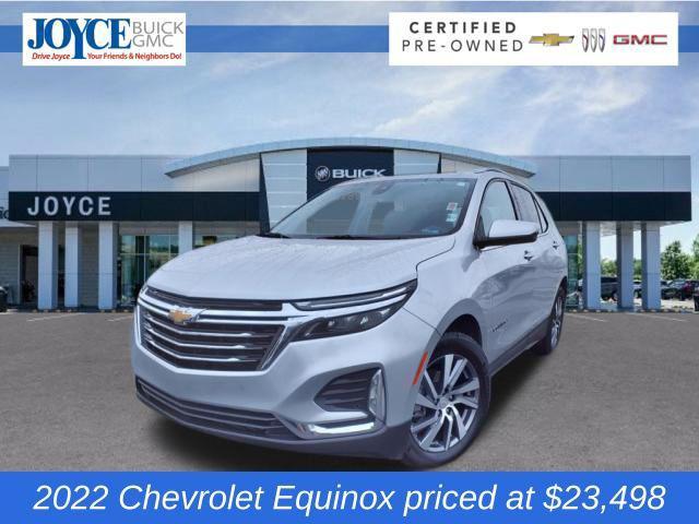used 2022 Chevrolet Equinox car, priced at $23,498