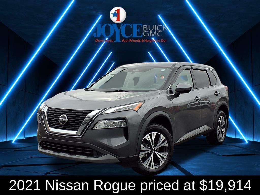 used 2021 Nissan Rogue car, priced at $19,914