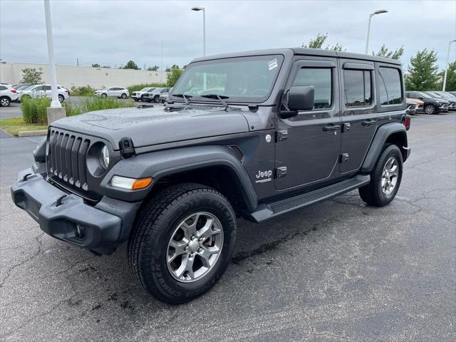 used 2020 Jeep Wrangler Unlimited car, priced at $31,199