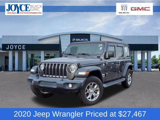 used 2020 Jeep Wrangler car, priced at $27,467