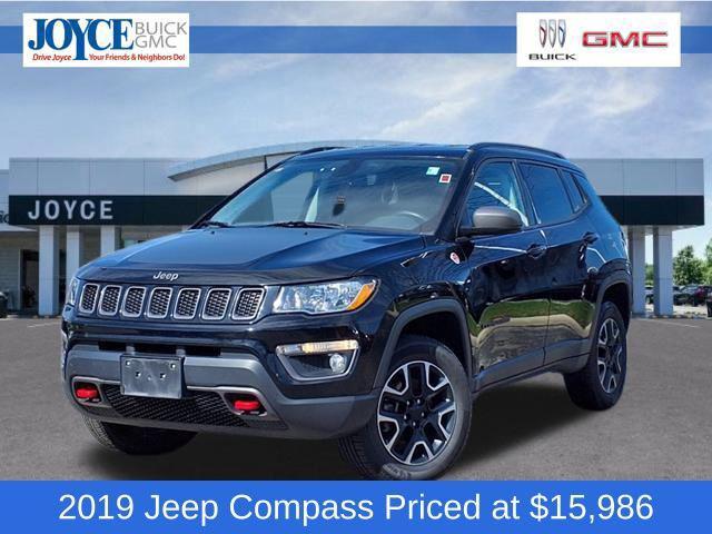 used 2019 Jeep Compass car, priced at $15,986