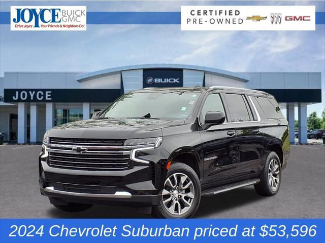 used 2024 Chevrolet Suburban car, priced at $53,596