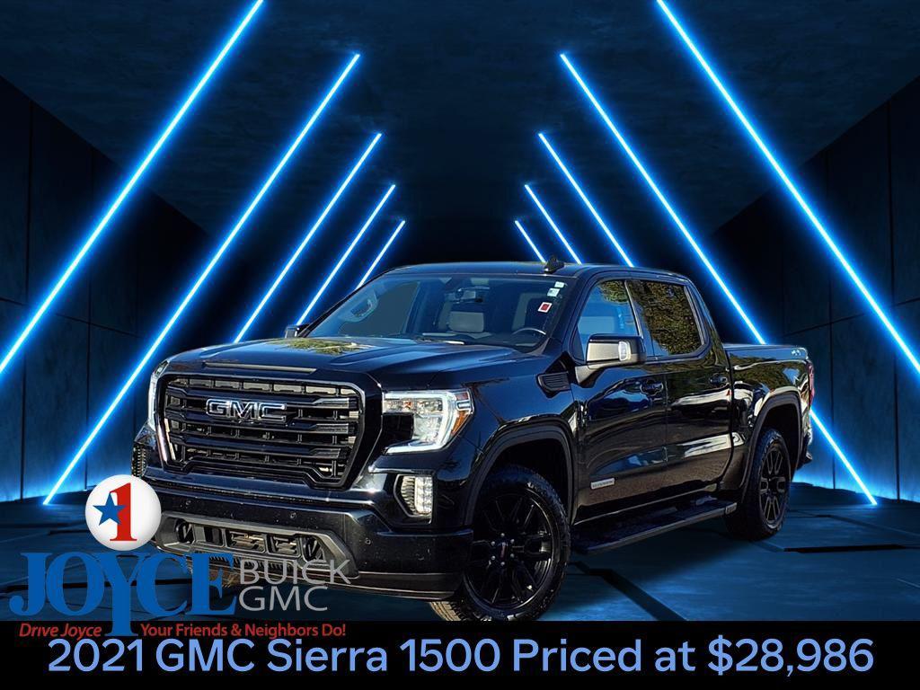 used 2021 GMC Sierra 1500 car, priced at $28,986