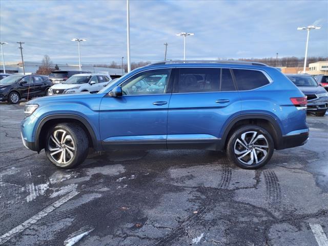 used 2021 Volkswagen Atlas car, priced at $28,697